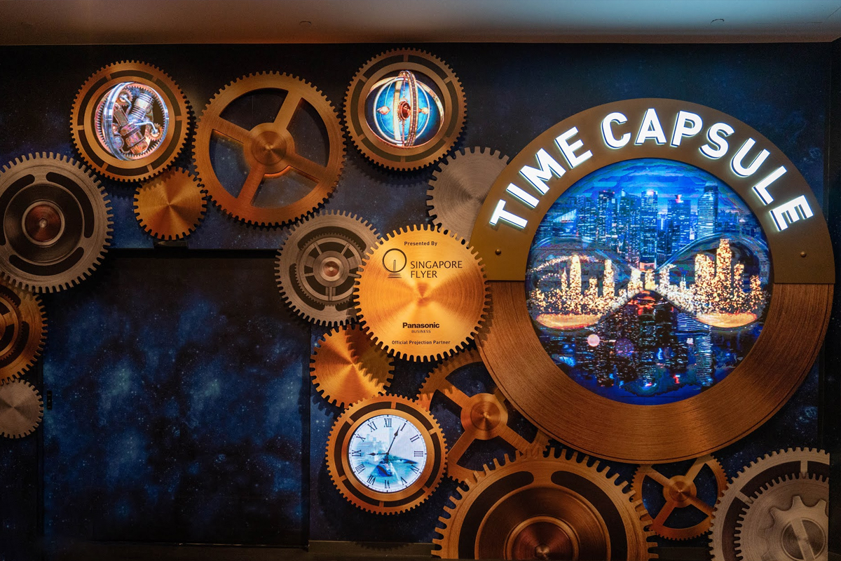 Singapore Flyer and Time Capsule