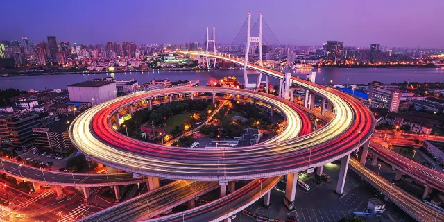 Beijing and Shanghai